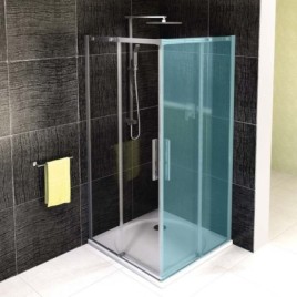 ALTIS Porte de douche 880-900mm, (H) 2000mm, verre clair