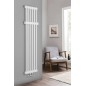 FEDE radiateur salle de bain 1500x306 mm, 6 segments, blanc mat FEDE radiateur salle de bain 1500x306 mm, 6 segments, blanc mat