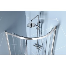 EASY Quadrant Shower Enclosure 1200x800mm, L/R, verre clair