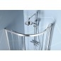 EASY Quadrant Shower Enclosure 1100x800mm, L/R, verre clair EASY Quadrant Shower Enclosure 1100x800mm, L/R, verre clair