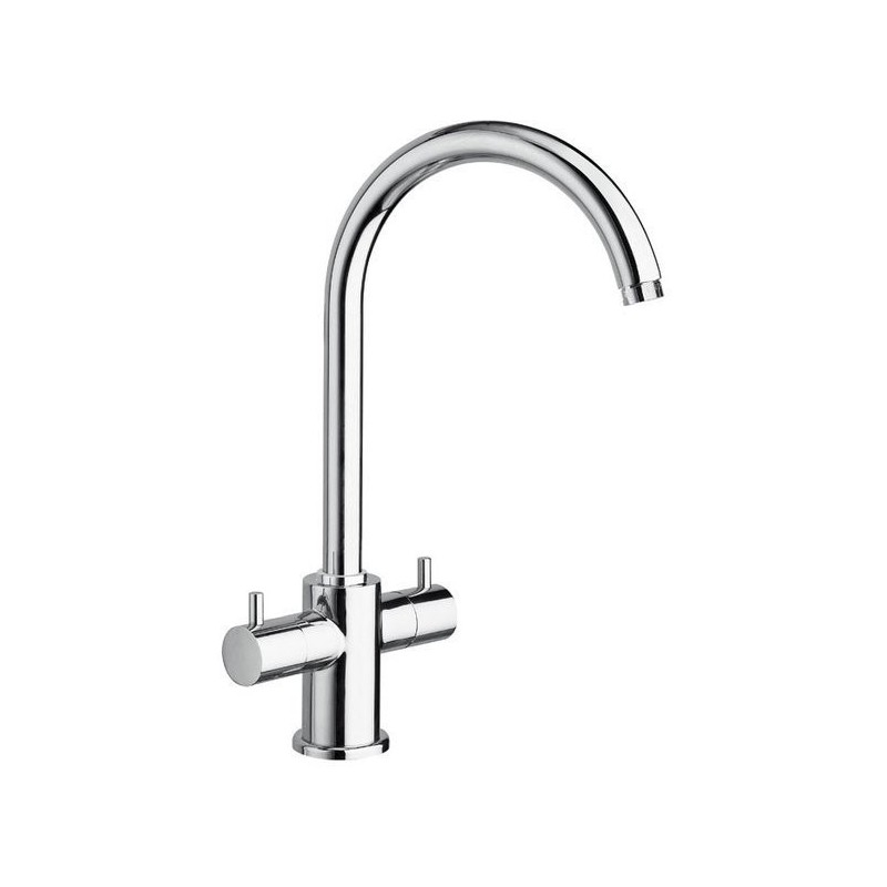 AIRTECH Robinet de cuisine, chrome