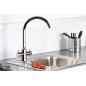 AIRTECH Robinet de cuisine, chrome