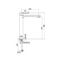 Paffoni West - Mitigeur de lavabo, chrome WS081CR
