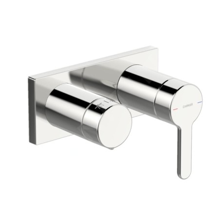 Hansa Designo - Mitigeur encastré pour 2 sorties, chrome 44519583