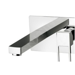 Paffoni Effe - Mitigeur de baignoire encastré avec accessoires et corps d’encastrement, chrome EF001CR