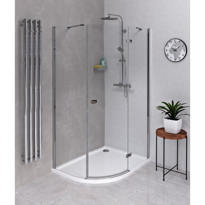 FORTIS Quadrant Shower Enclosure 1000x900x2000mm, droite FORTIS Quadrant Shower Enclosure 1000x900x2000mm, droite