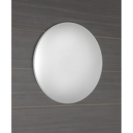 Miroir rond RENGAS avec biseau ø 70cm, sans fixation
