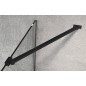 Barre de support d'angle pour cabine de douche VARIO 650 mm, noire