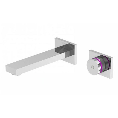 Steinberg iFlow - Mitigeur de lavabo électronique encastré avec thermostat, installation 2 trous, chrome 390 1816