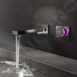 Steinberg iFlow - Mitigeur de lavabo électronique encastré avec thermostat, installation 2 trous, chrome 390 1816