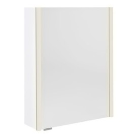 ALIX Armoire miroir avec éclairage LED 56x70x17,5cm, gauche/droite, blanc