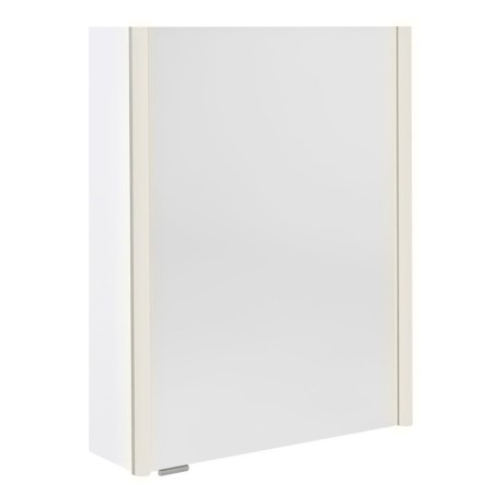 ALIX Armoire miroir avec éclairage LED 56x70x17,5cm, gauche/droite, blanc