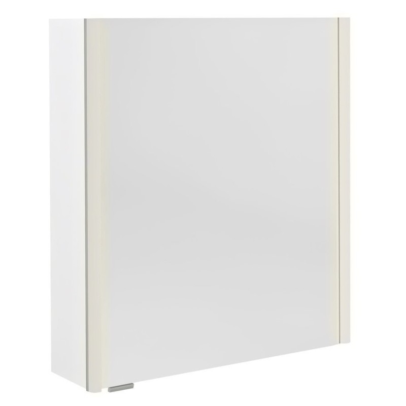 ALIX Armoire miroir avec éclairage LED 66x70x17,5cm, gauche/droite, blanc ALIX Armoire miroir avec éclairage LED 66x70x17,5cm, gauche/droite, blanc