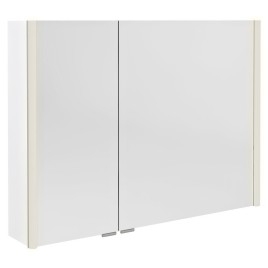 ALIX Armoire miroir avec éclairage LED 96x70x17,5cm, blanc