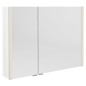 ALIX Armoire miroir avec éclairage LED 96x70x17,5cm, blanc ALIX Armoire miroir avec éclairage LED 96x70x17,5cm, blanc