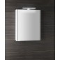LUCIE miroir armoire incl. Lumière LED, 55x70x17cm, blanc LUCIE miroir armoire incl. Lumière LED, 55x70x17cm, blanc