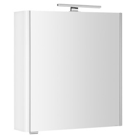 LUCIE miroir armoire incl. Lumière LED, 65x70x17cm, blanc