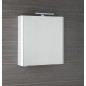 LUCIE miroir armoire incl. Lumière LED, 65x70x17cm, blanc LUCIE miroir armoire incl. Lumière LED, 65x70x17cm, blanc