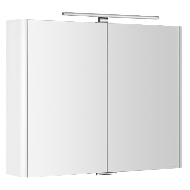 LUCIE miroir armoire incl. Lumière LED, 86x70x17cm, blanc