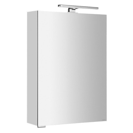 MIRRÓ miroir armoire incl. Lumière LED, 50x70x16cm, gauche/droite, blanc