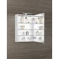MIRRÓ miroir armoire incl. Lumière LED, 50x70x16cm, gauche/droite, blanc MIRRÓ miroir armoire incl. Lumière LED, 50x70x16cm, gauche/droite, blanc