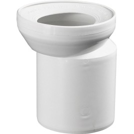 Raccord de cuvette de toilette décalé