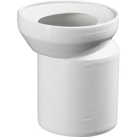 Raccord de cuvette de toilette décalé