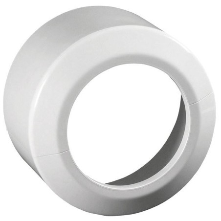 Connecteur à casserole WC 2 pièces Rosette 110mm, h.100mm