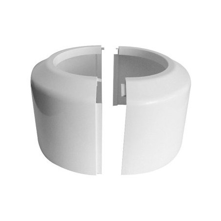 Connecteur à casserole WC 2 pièces Rosette 110mm, h.100mm