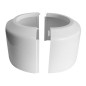 Connecteur à casserole WC 2 pièces Rosette 110mm, h.100mm