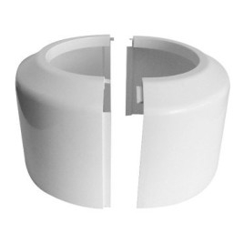 Connecteur à casserole WC 2 pièces Rosette 110mm, h.100mm