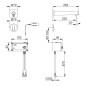Keuco IXMO - Mitigeur de lavabo électronique encastré, alimentation réseau, noir mat 59517371102 Keuco IXMO - Mitigeur de lavabo électronique encastré, alimentation réseau, noir mat 59517371102