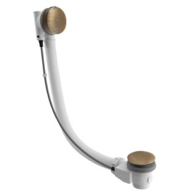 Pop up Pop up Bath Waste (L) 575mm, plug 72mm, bronze