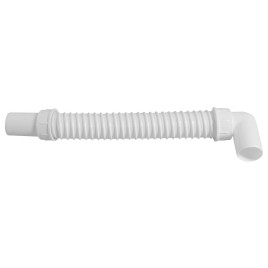 Tuyau flexible, L-80cm, coude 40/40mm