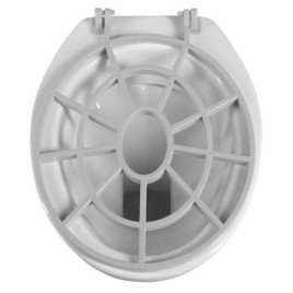 Céramique Utilitaire Gratuit Couvercle avec grille 36x54 cm, S-trap, blanc