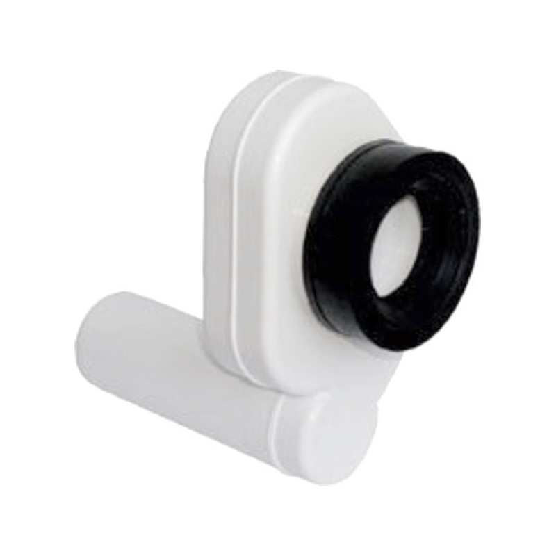 Siphon pour urinoir, déchets cachés, DN50, plastique