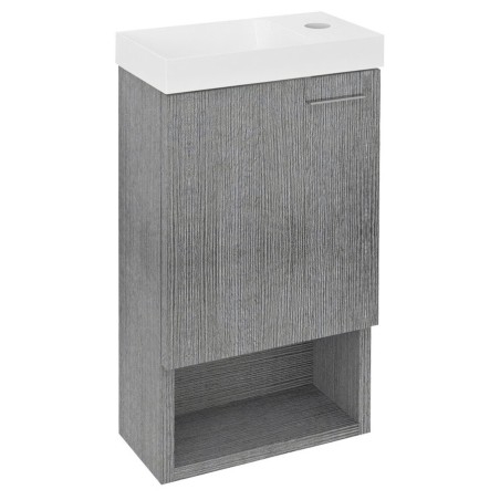 LATUS XI Vanity Unit 30x53x16,5cm, chêne argenté