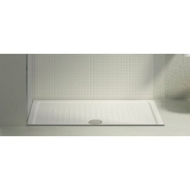 Plateau de douche en céramique rectangulaire 120x80x4,5cm, blanc ExtraGlaze