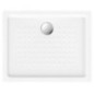 Plateau de douche en céramique rectangulaire 90x72x4,5cm, blanc ExtraGlaze