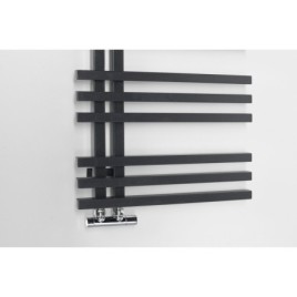 Radiateur de salle de bain SOPHINA 600x1215 mm, mat noir