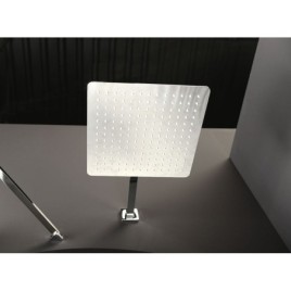 GINKO Douche en béton Set avec un seul levier Mixer Tap, 2 Outlets, Chrome