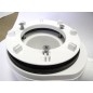 Douche Tray Low Waste, Ø 90mm, DN40, couverture mate blanche