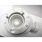Douche Tray Low Waste, Ø 90mm, DN40, couverture mate blanche