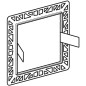 Geberit Accessoires - Plaque de fermeture pour robinetterie de lavabo 116.421.00.1