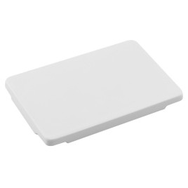 Housse de vidange GODIVA, fonte en marbre, 12x8cm, blanc