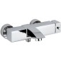Paffoni Level - Mitigeur de baignoire avec accessoires, inox LEA023ST