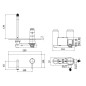 Paffoni Light - Mitigeur encastré avec corps, inox LIG105ST