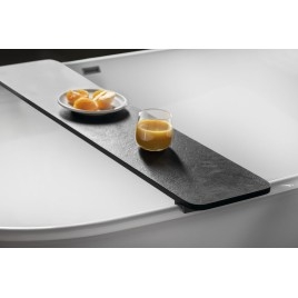 IPANEMA Baignoire Caddy Tray, 74x20 cm, noir