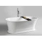 Plateau de baignoire DELONIX, 86x20 cm, noir