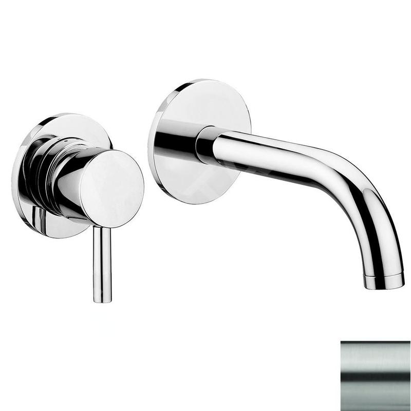 Paffoni Stick - Mitigeur de lavabo encastré avec corps, installation de 2 trous, inox SK006ST70